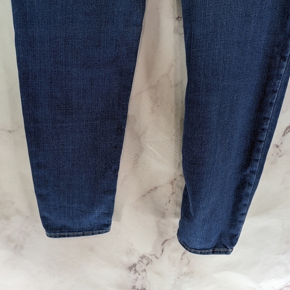 American Eagle Jeans Women 12 Regular High Rise Jegging Skinny Whiskering Medium - Picture 8 of 10